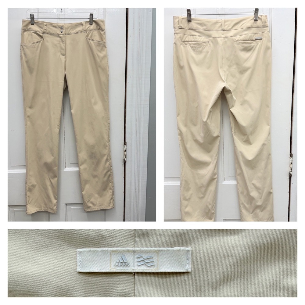 Adidas Khaki Golf Dress Pants Chino Women's 6‎